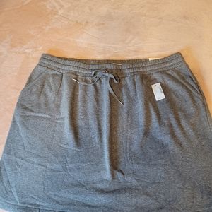 NWT Maurices charcoal gray skirt plus size 2